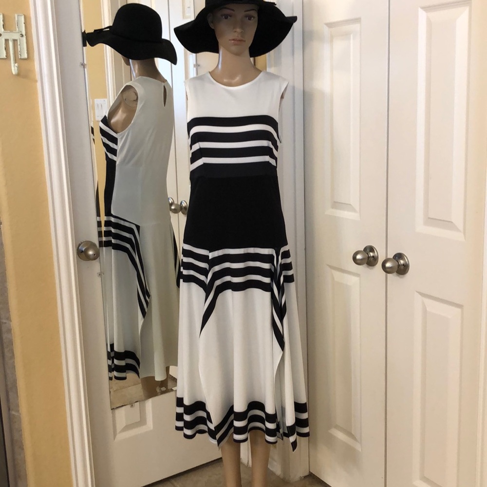 Black and White Dress